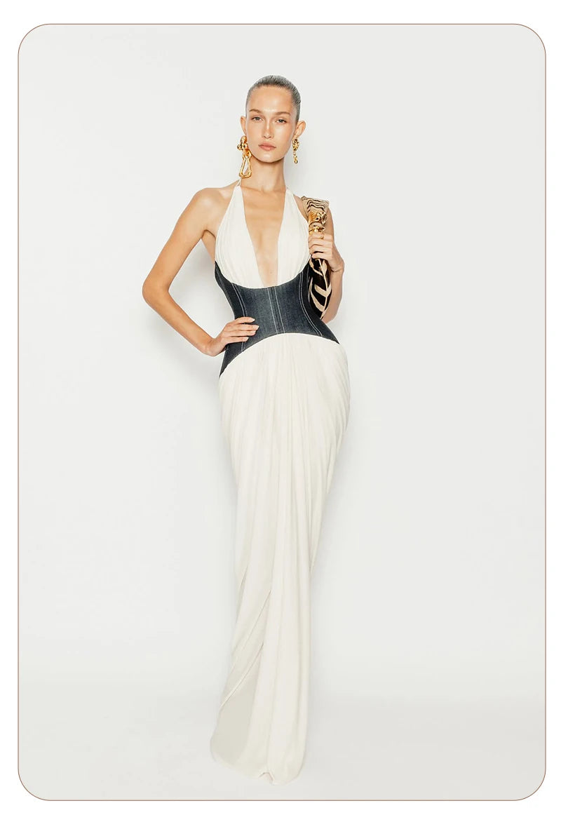 Glamorous Corseted Maxi Dress
