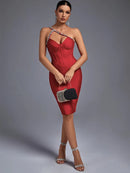 Crystal Bandage Dress - photo 4