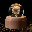 Crystal 3D Universe Ball Night Light with Music Box, ibuyxi.com