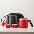 Portable Compact Travel Teapot Set, ibuyxi.com