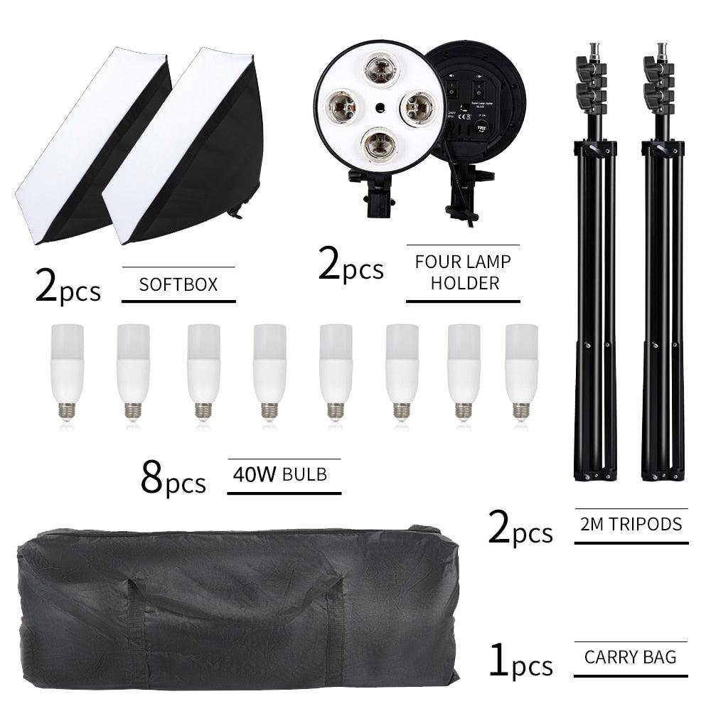 SH Studio Essential Softbox Lighting Kit - view 5