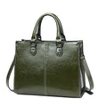 Classic Carryall Genuine Leather Tote Bag