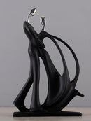 Romantic Art & Modern Resin Dancing Couple Statue, ibuyxi.com