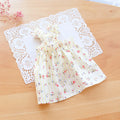 Summer Flower Print Pet Dresses