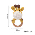 Crochet Animals Baby Rattle