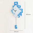 Creative Digital Quartz Wooden Wall Clock - view 4