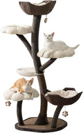 Blossom Multilevel Cat Tree with Handwoven Baskets