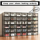 Clear Stackable Shoe Display Boxes