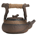 Dead Wood Teapot with Hemp Rope Handle - view 2
