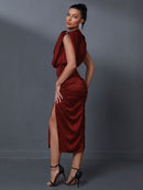 Perfect Collection Luxury Crystal Midi Dress, ibuyxi.com