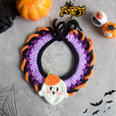 Handmade Halloween Cat Collars
