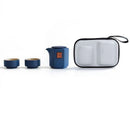 Express Cup Travel Tea Set Glass Teapot & Ceramic Cups - view 3