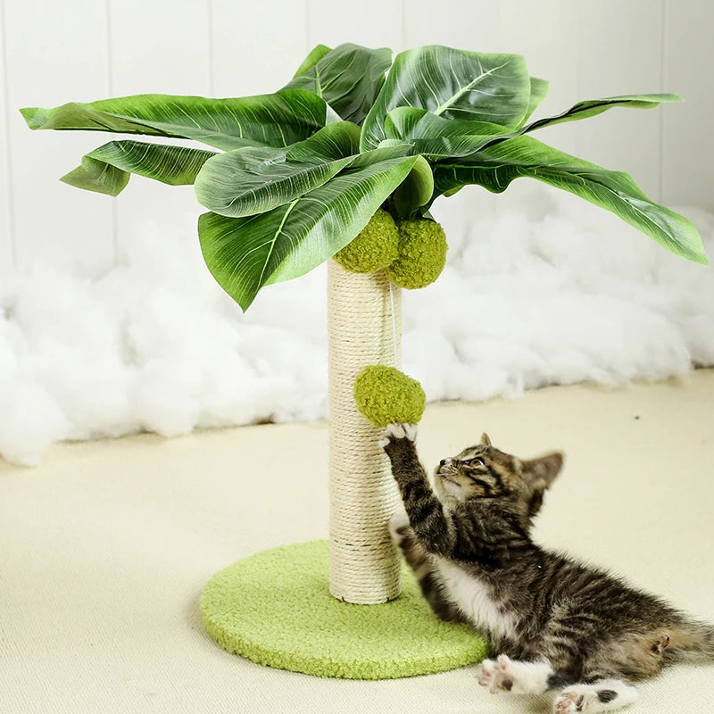 cat scratching post palm tree Cat Scratching Post for Cats Tree Catcus Cat Scratcher
