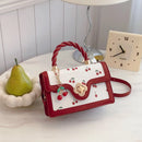 Luxe Sweet Cherry Print Shoulder Bag
