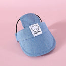 Denim Sun Guard Dog Cap
