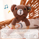 Crochet Animals Baby Rattle
