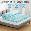 Cooling 2-3 Inch Gel Memory Foam Mattress Topper, iBuyXi.com