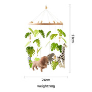 Felt Jungle Animals Baby Crib Mobile