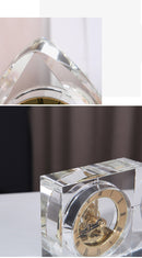Nordic Luxury Crystal Gear Clock For Decoration - view 9