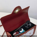 Luxe Sweet Cherry Print Shoulder Bag