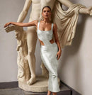 Foiling Evening Glam Bandage Dress - view 6