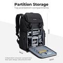 K&F Concept 16.5Inch Camera Backpack with Rain Cover, ibuyxi.com