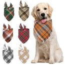 Classic Plaid Large Dog Bandanas