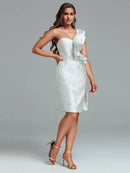 Gorgeous and High Quality White Elegant Bodycon Dress, ibuyxi.com