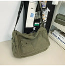 Casual Canvas Messenger Bag