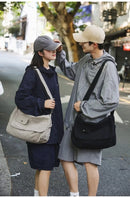 Casual Canvas Messenger Bag