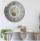 Fashion Ultra Thin Black Frame Silent Wall Clock, iBuyXi.com