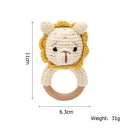 Crochet Animals Baby Rattle