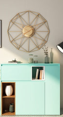 Polygon Design Of Silent 3D Wall Clock, iBuyXi.com