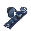 Ceramic Glaze and Unique Travel Teapot Set - view 2