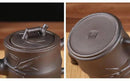 Creative Purple Sand Ceramic Pot and Cups, ibuyxi.com