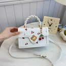 Luxe Sweet Cherry Print Shoulder Bag