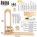 KRABALL Leather Pony Table Lacing Clamp with Punch, iBuyxi.com