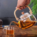 Large Handle Heat Resistant Glass Tea Pot - view 6