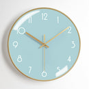 Nordic Mute Clock Wall Clock Simple Modern Living Room Elegant Home Fashion Creative and Slightly Luxury Quartz Clock Decoration - ibuyxi.comNordic Mute Wall Clock Simple Modern Living Room Decoribuyxi.com