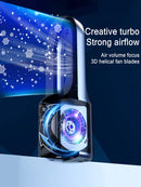 Bladeless Table Fan Portable Cooling & Light - view 9