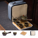 Unique Flowers and Handmade Stone Tea Set, ibuyxi.com