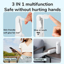 Portable Fan Mini Handheld Fan USB 4800mAh Recharge Hand Held Small Pocket Fan with Power Bank Flashlight Feature, ibuyxi.com