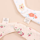 Precious Floral Cotton Cloth Baby Bibs, iBuyXi.com
