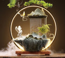 Creative Ceramic Flowing Water Rockery Fountain - view 2
