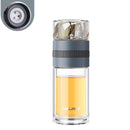 High Borosilicate Glass Tea Bottle Infuser Tumbler, iBuyXi.com