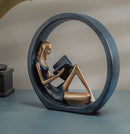 Young Girl Resin Room Accessories For Decoration, ibuyxi.com
