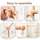 Felt Jungle Animals Baby Crib Mobile