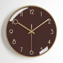 Nordic Mute Clock Wall Clock Simple Modern Living Room Elegant Home Fashion Creative and Slightly Luxury Quartz Clock Decoration - ibuyxi.comNordic Mute Wall Clock Simple Modern Living Room Decoribuyxi.com