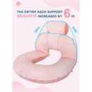 Velvet Pink Bed Pillow, iBuyXi.com