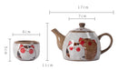 Unique and Adorable Cat Ceramic Tea Set Gift, ibuyxi.com
